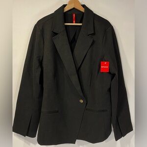 Spanx 2X Womens The Perfect Asym Tailored Blazer